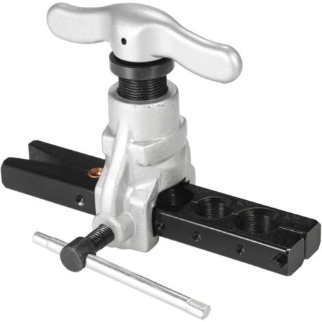 Tubo di refrigerazione svasato eccentrico, 6 dimensioni di matrice, 1/4-3/4 pollici, cono eccentrico a 45 gradi per tubi in acciaio dolce, rame, ottone e alluminio - RW