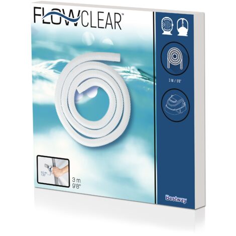 Tubo di Ricambio 3 metri per pompe filtro piscine diametro 32mm Bestway 58369