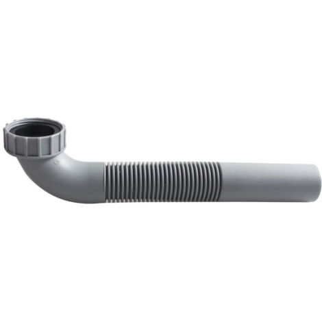 Tubo di scarico filettato da 1,5 pollici a tubo dritto diametro 40 mm tubo di scarico in plastica, collegamento diretto