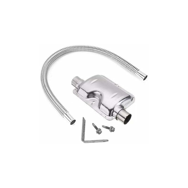 Tubo di scarico in acciaio inox, set di tubi di