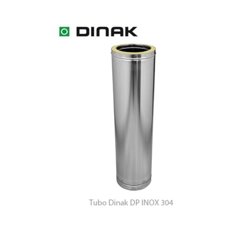 Tubo Dinak DP Inox 304 de pared doble 460mmx150mm460mmx150mm
