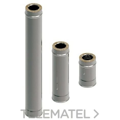 ROS CHIMENEAS CALEFACCION TUBO DOBLE PARED 50080 2700621 SCHUTZ