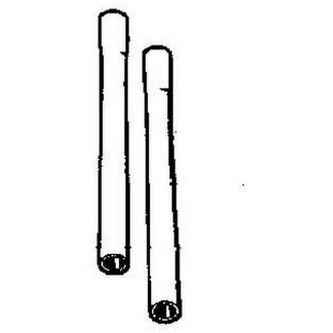 Tubo doble recto RS-RB1588, RS-RT9086 CALOR