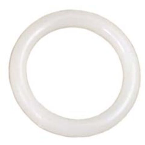tubo dritto smalbo in acciaio smaltato verniciato bianco, 12x50 cm