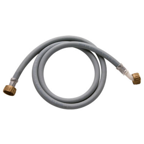 Tubo entrada lavadora 1,5mt tuerca laton 03521 cis