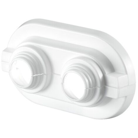TUBO ESPACIADOR PLASTICO ROSACE 35mm 16mm