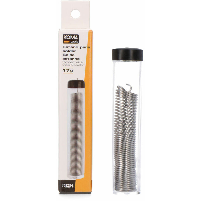 

EDM Tubo estaño 63% 1m/m. 12g