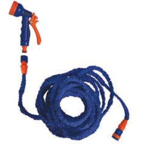 TUBO ESTENSIBILE COBRA CON LANCIA E RACCORDI mt. 2,5/7,5 - FER 262729