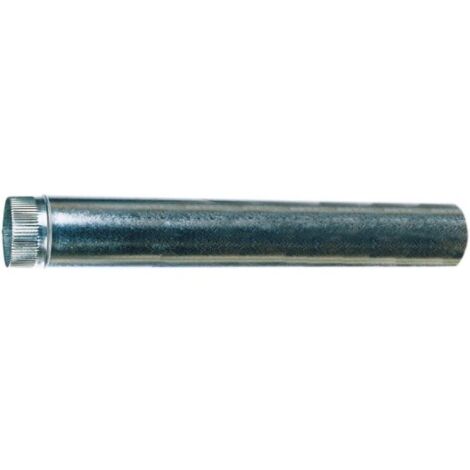 Tubo Estufa 100Mm 0,4Mm Ac Galv Exojo 1 Metro Longitud