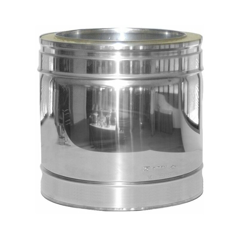 

Dinak, - TUBO ESTUFA 270MM DOBLE PARED PELLET 316L/304 100