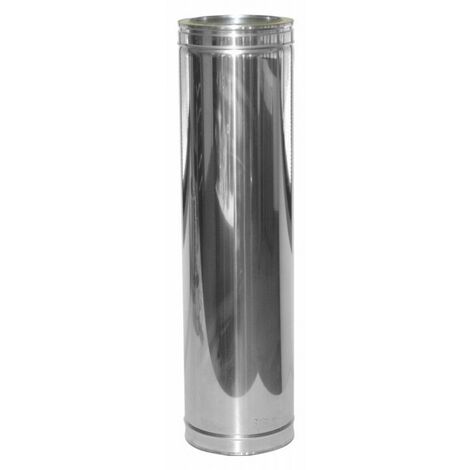 TUBO ESTUFA 940 MM INOXIDABLE DW 316L/304 80