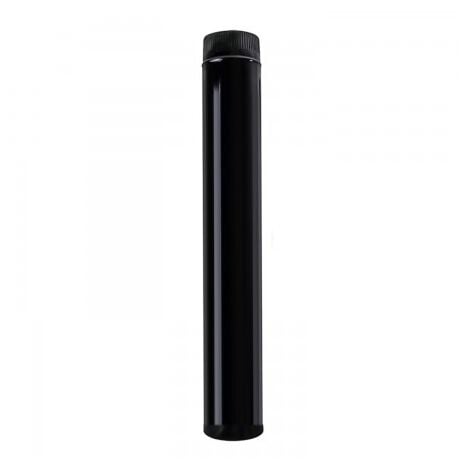Tubo estufa color negro vitrificado de 110 mm.