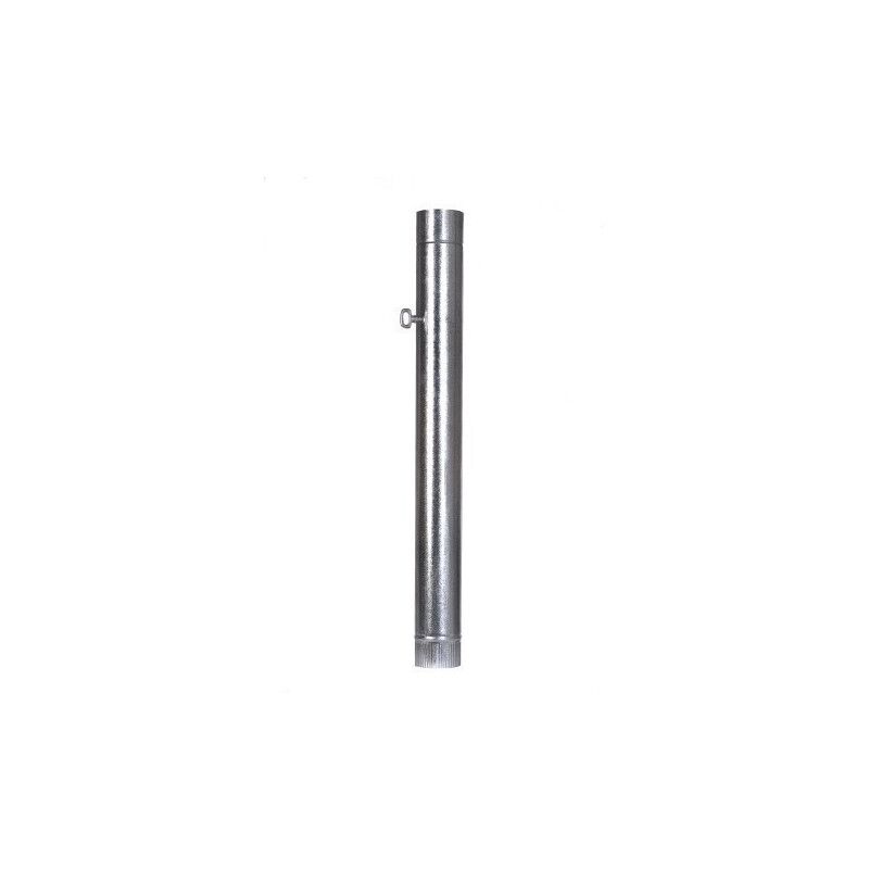 

Tubo Estufa Con Llave 090mm Ac.galv Theca