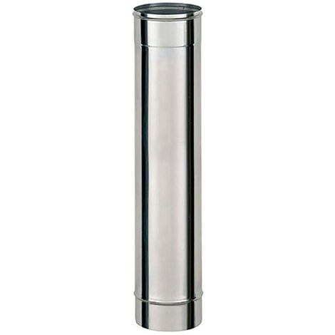 Reducción tubo chimenea acero inoxidable - 140-120 mm