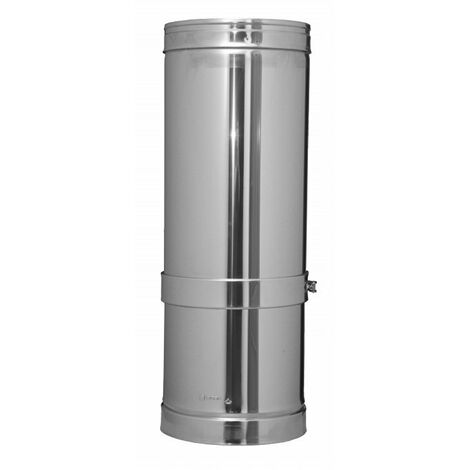 TUBO ESTUFA EXTENSIBLE INOX 350-530 DW316/304 100