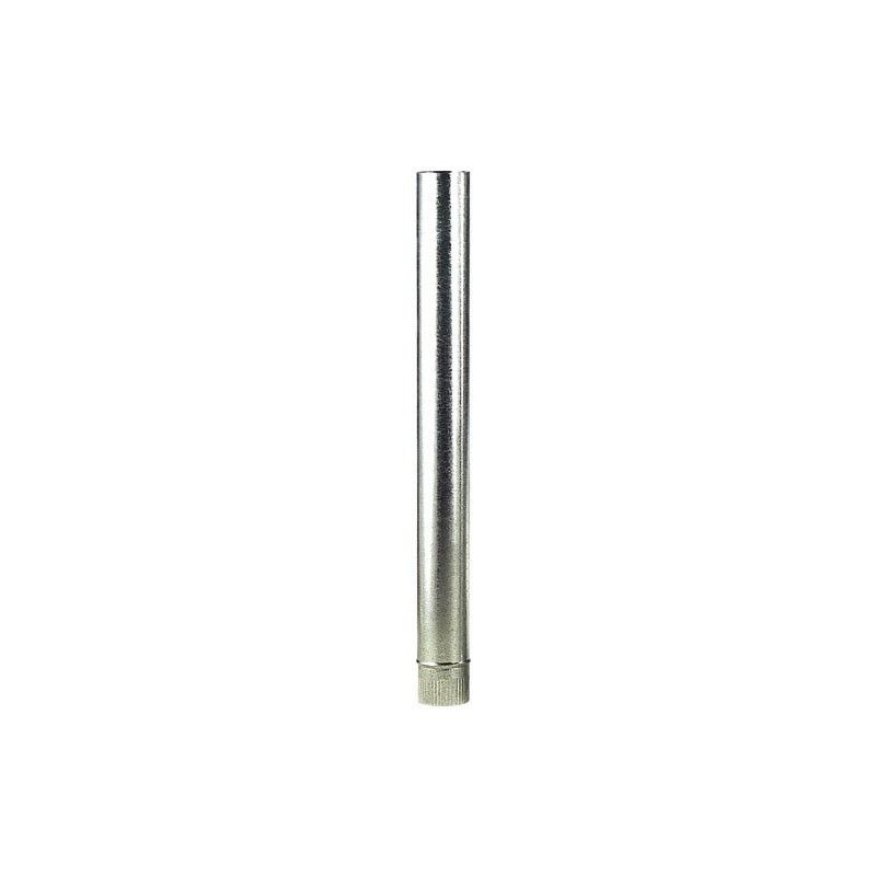 

tubo estufa acero galvanizado Ø 130 mm, ideal estufas de leña, chimenea, alta resistencia, conducto humos - Wolfpack