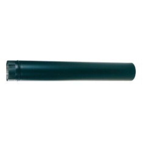 Tubo estufa pellet Ø80mmx25cm a/esm/vitr. ne exojo