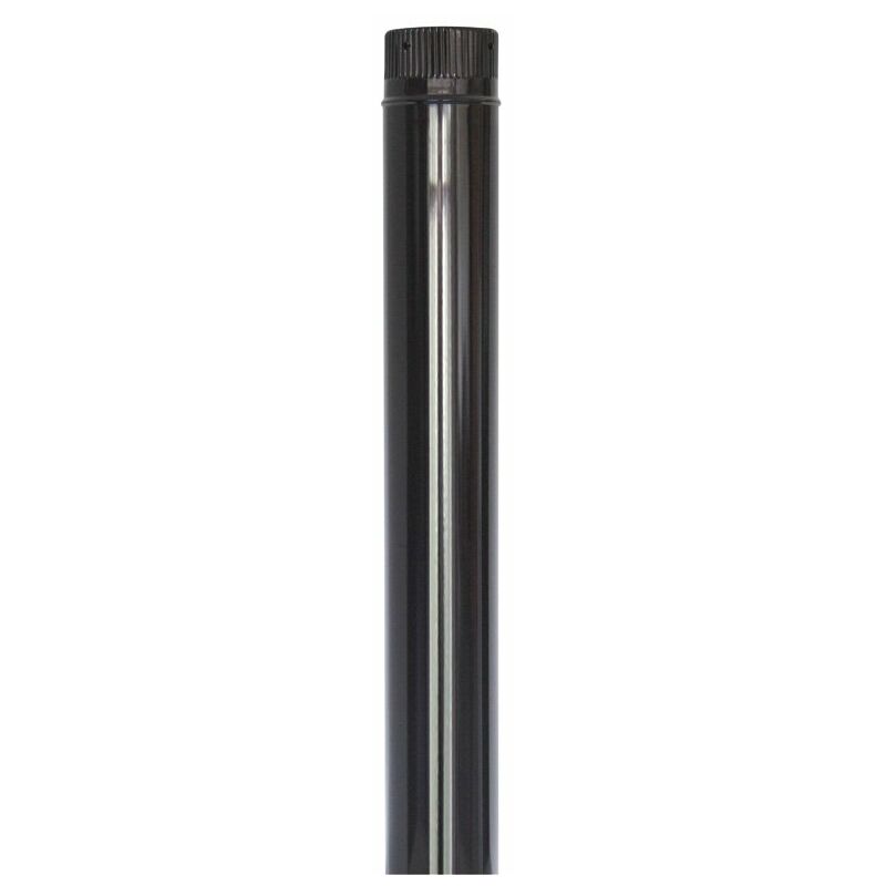 

Sin Marca - TUBO ESTUFA VITRIF NEGRO 1 M . Ø 100 mm.