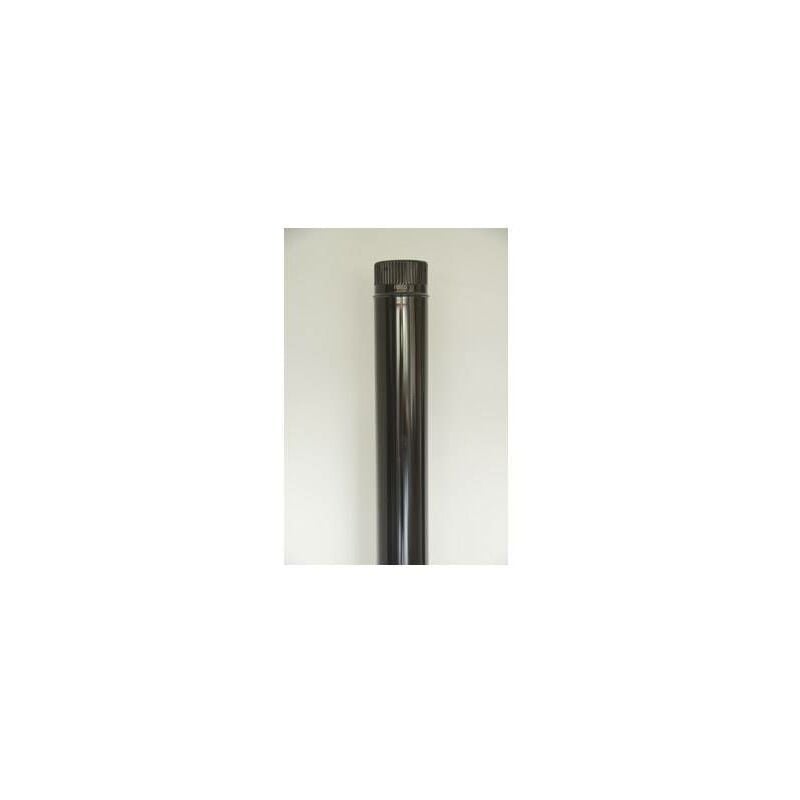 

Qfplus - Tubo Liso Vitrificado Negro Chimenea Ø110x1Mt