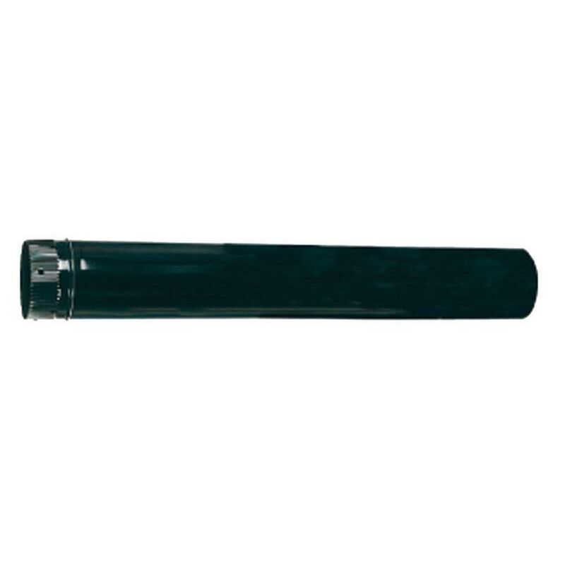 

estufa tubo vitrificado negro 850º de 1 metro de 120 tv120 (04) - Mibricotienda