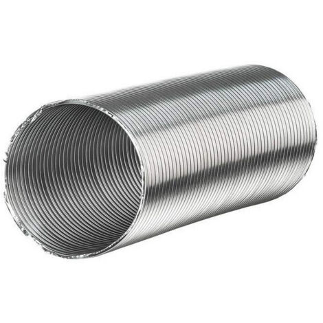 Tubo Fepre Flex Argentato Semirigido 1,5 m Alluminio Ø 10 cm