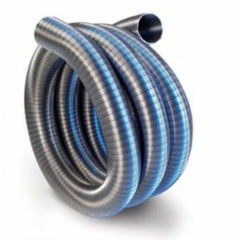 Tubo di aspirazione con spirale rinforzata 5m Ø 32mm (1 1/4) spiralato -  Made in Europe