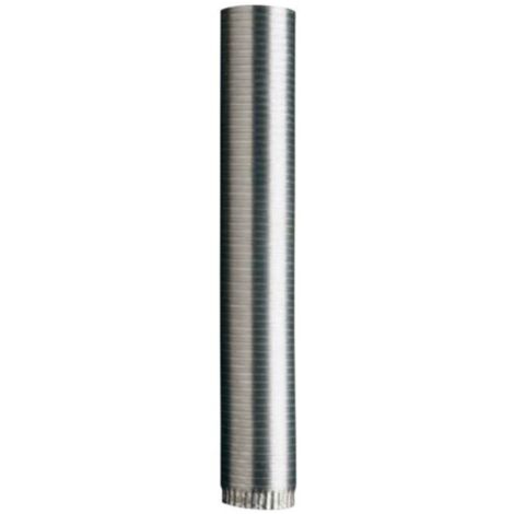 Tubo flessibile alluminio naturale 150 cm - europrofil