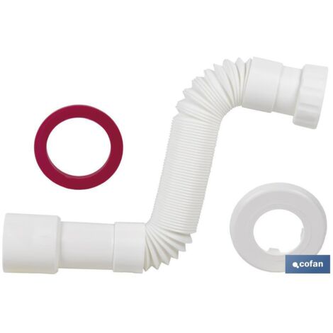 Tubo Flessibile Bianco 1 1/4 Ø32-40 300-720 mm