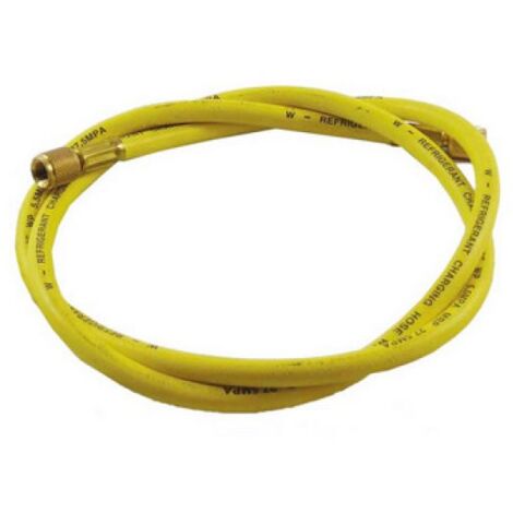 TUBO FLESSIBILE DI VUOTO E CARICA BASIC LINE GIALLO 1/4"X1/4" 1/4" x 1/4" diritto