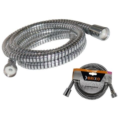 TUBO FLESSIBILE DOCCIA DOCCE SALISCENDI BRIXO PVC NERO CM.200