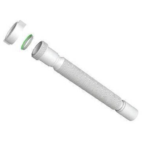 TUBO FLESSIBILE ED ESTENSIBILE C/GHIERA PLASTICA 11/2 x D. 40 mm BONOM