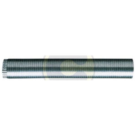 TUBO FLESSIBILE ESTENSIBILE ALLUMINIO NAT. D 15 CM