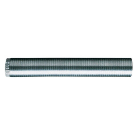 TUBO FLESSIBILE ESTENSIBILE ALLUMINIO NAT. D 25 CM- 1,0 pz