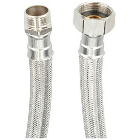 Tubo flessibile Fontastock Acciaio inossidabile AISI 304 EPDM Maschio 1/2" - Femmina 3/4" 40 cm
