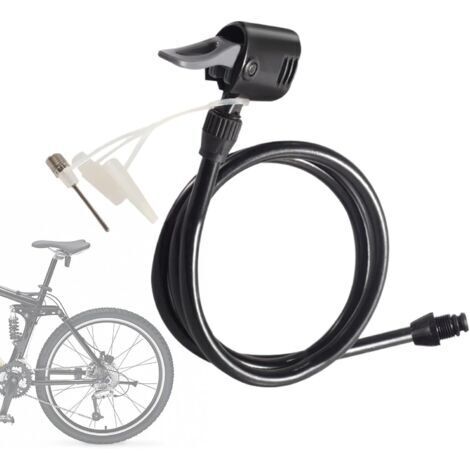 Tubo flessibile generico per pompa ad aria, tubo di ricambio per gonfiatore, resistente al calore e agli agenti atmosferici, tubo di gonfiaggio da 125 cm, accessori per pompe ad aria.