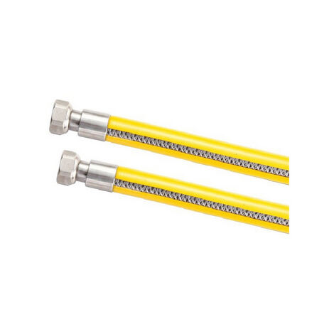 Tubo flessibile in acciaio per gas  MF cm 100DEBOR