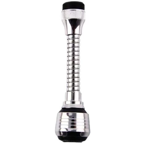 Tubo flessibile in ottone prodotto in Italia Soffione doccia con aeratore cromato nero Rubinetti con aeratore per cucina Rubinetti per cucina