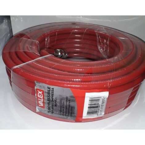 Tubo flessibile per aria compressa in pvc mt 10 valex 1120042 compressore