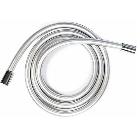 Tubo flessibile per doccia in PVC, prolunga per doccia da bagno, tubo flessibile di ricambio aggiuntivo, tubo flessibile per doccia portatile da 1,5 m (G1/2, 1,5 m)
