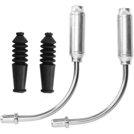 Tubo flessibile per freni da bicicletta, resistente alla ruggine e a basso attrito, compatibile con mountain bike, bici da strada e BMX (argento).