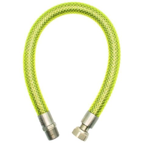 Tubo flessibile per gas con connettore 1/2"mf  l1000mm uni en14800