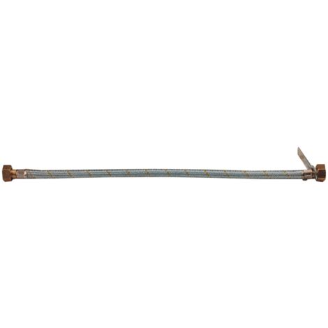 tubo flessibile rinforzato per centraline gas cm 100 attacco f-f 1/2"
