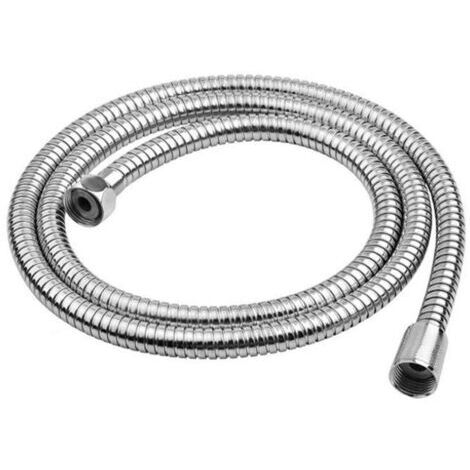 Tubo Flessibile Soffione Doccia 200 Cm Laccino Vasca Bagno Cromato