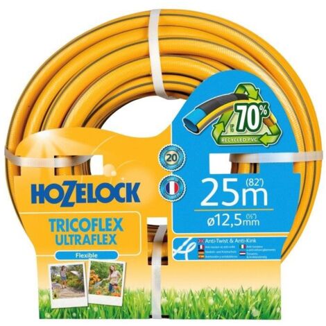 TUBO FLESSIBILE TRICOFLEX ULTRAFLEX 12.5 MM - 25 MT HOZELOCK IRRIGAZIONE GIARDINO GIARDINAGGIO ESTERNO