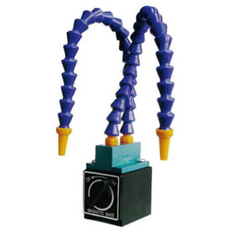 Tubo flexible con base magnética
