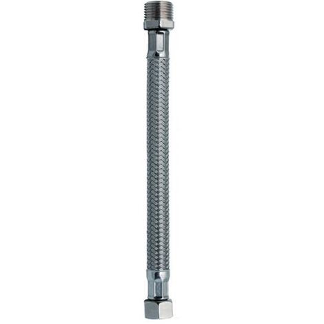 TUBO flexible de goma DN10 3/8"M-3/8"F L 20 CM baño lavabo