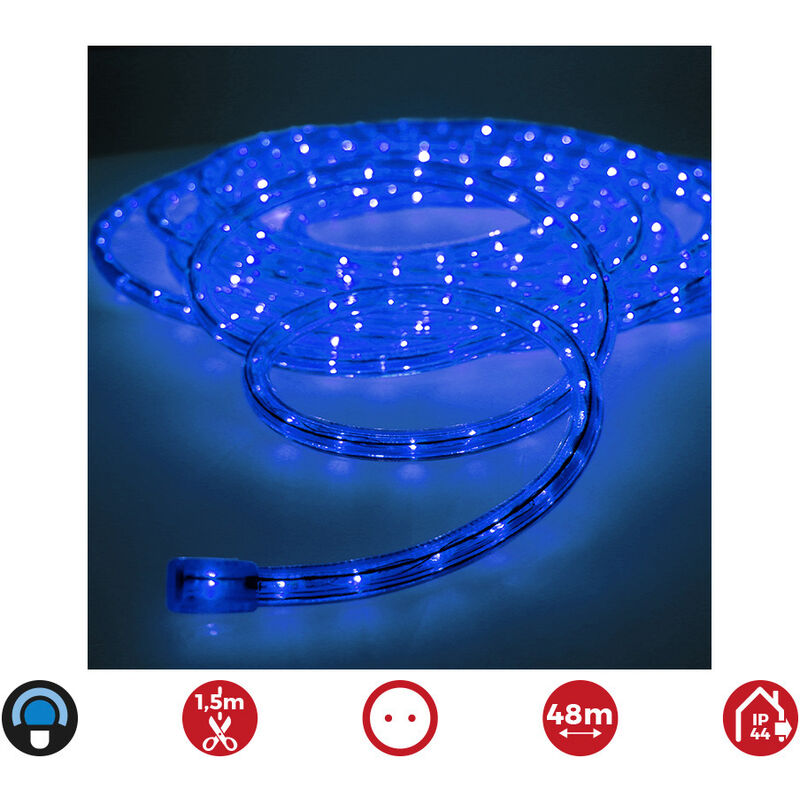 

EDM Tubo flexilux azul 2 vias multifuncion (interior-exterior) edm 48m euro/m