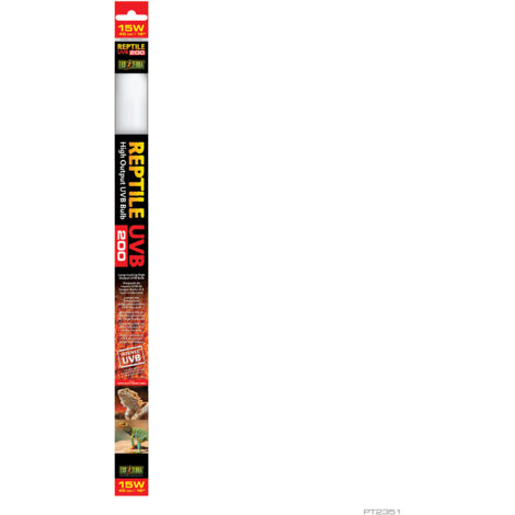 Tubo fluorescente para reptiles UVB200 Exo Terra, 15W, T8,  45cm