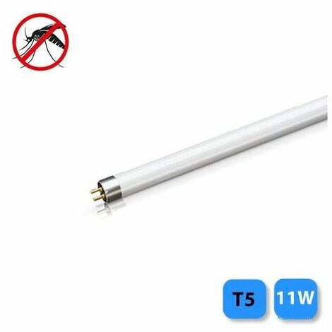 Tubo fluorescente T5 11W (luz actínica) mata insectos 22,2x1,6mm EDM 06025