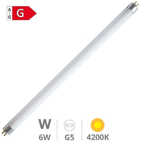 Tubo Fluorescente T5 Trifosforo 6W G5 226mm